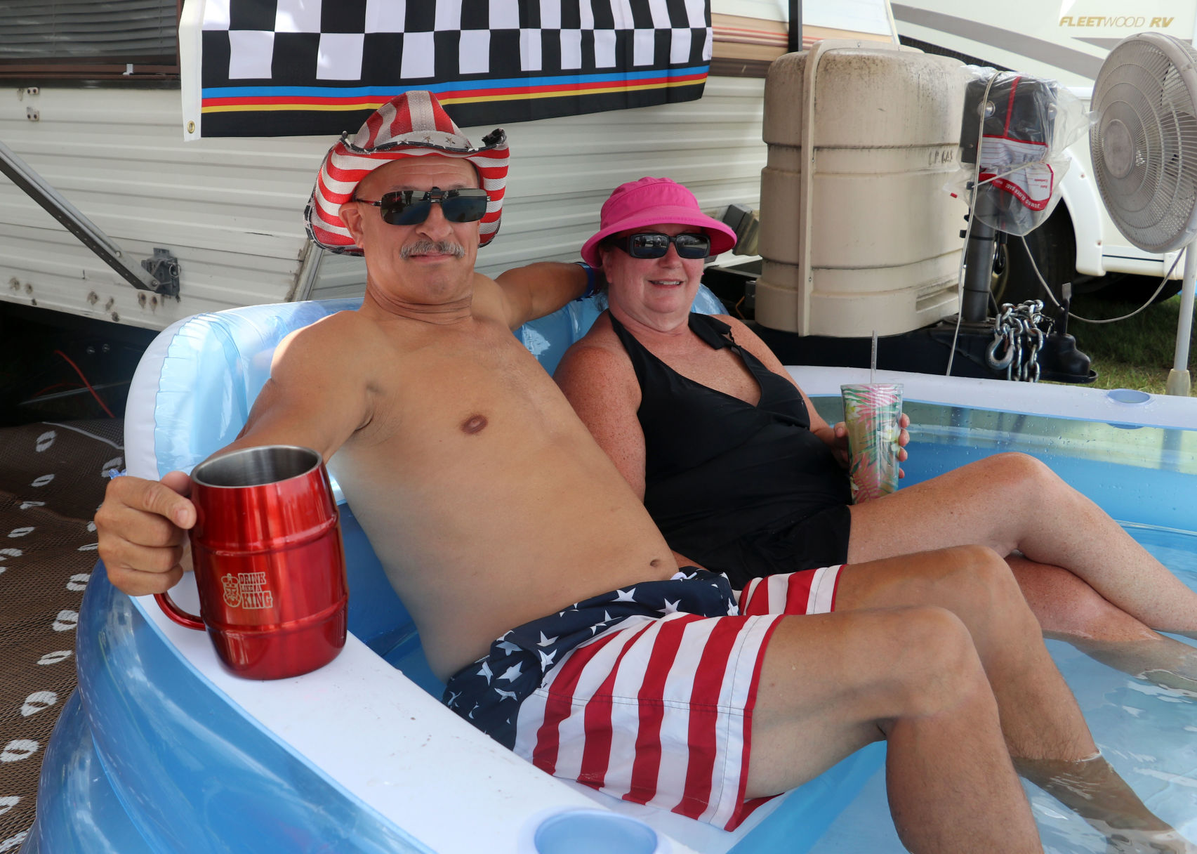 Darlington Infield Sunday